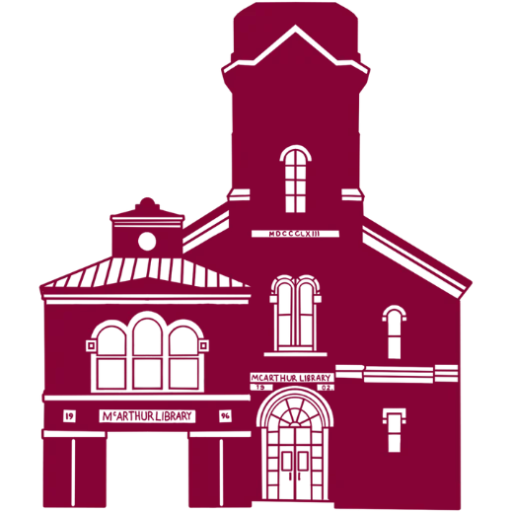 Mcarthur Library Association logo