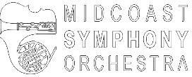 Midcoast Symphony Orchestra logo