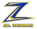 Lincoln JR Zebras Youth Football and Cheer logo