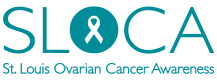 St Louis Ovarian Cancer Awareness logo