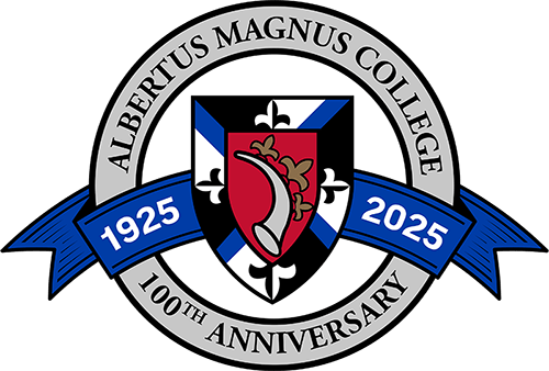 Albertus Magnus College logo