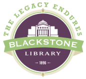 James Blackstone Memorial Library Association logo