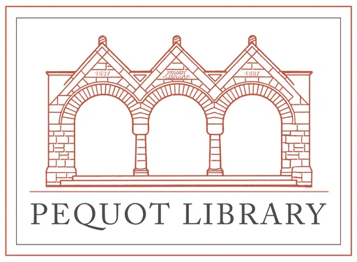 Pequot Library Association logo