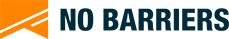 No Barriers USA logo