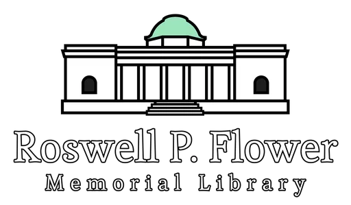 Roswell P Flower Memorial Library logo