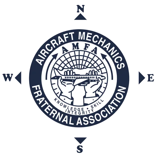 Aircraft Mechanics Fraternal Association logo