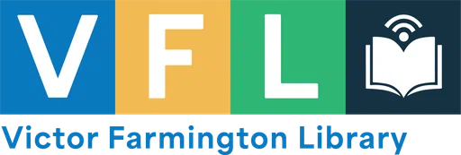 Victor Farmington Library logo