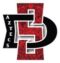 San Diego Youth Aztecs Football and Cheer logo