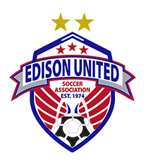 Edison United Soccer Association logo