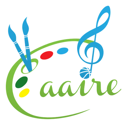 Children Athletes and Artists Involved in Recreational Events In logo