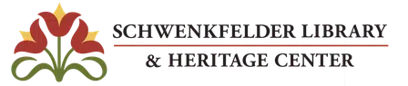 Schwenkenfelder Library and Heritage Center logo