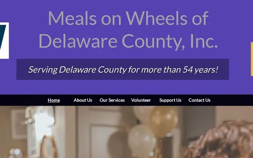 Meals on Wheels of Delaware County logo
