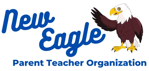 New Eagle Elementary School PTO logo