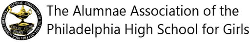 Alumnae Association of Philadelphi a High School for Girl logo