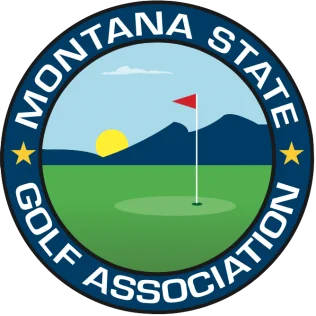 Montana State Golf Association logo