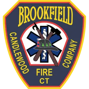 Brookfield Volunteer Fire Department Candlewood Company Inco logo
