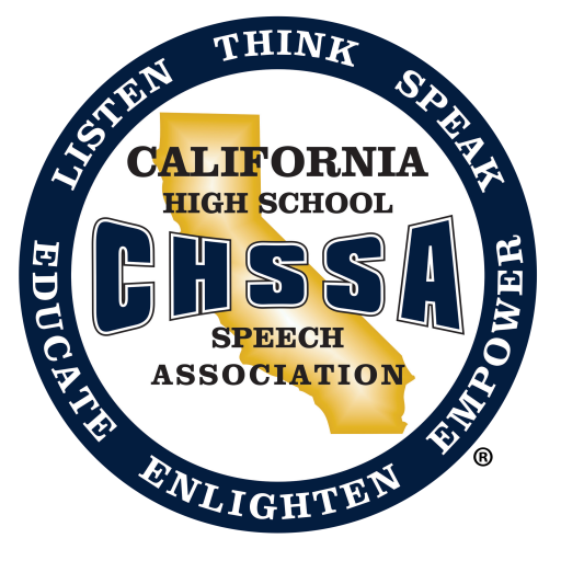 California High School Speech Association logo