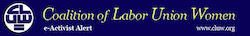 Coalition of Labor Union Women Cluw logo