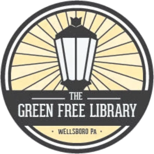 Green Free Library logo