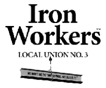 International Association of Bridge STRCL & Ornamental Iron Workers 3 logo