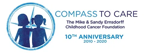 Compass to Care the Mike & Sandy Ernsdorff Childhood Cancer Foundation logo