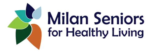 Milan Seniors for Healthy Living logo