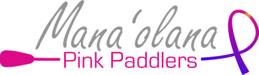 Mana Olana Pink Paddlers logo