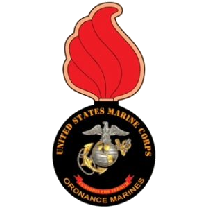 United States Marine Corps Ground Ordnance Maintenance Association logo