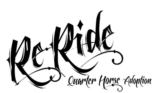 Re-Ride Quarter Horse Adoption Program logo