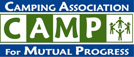Camping Association for Mutual Progress logo