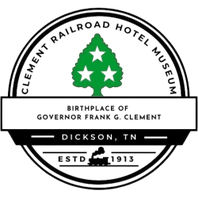 Governor Frank G Clement Railroad Hotel and Historical Museum logo