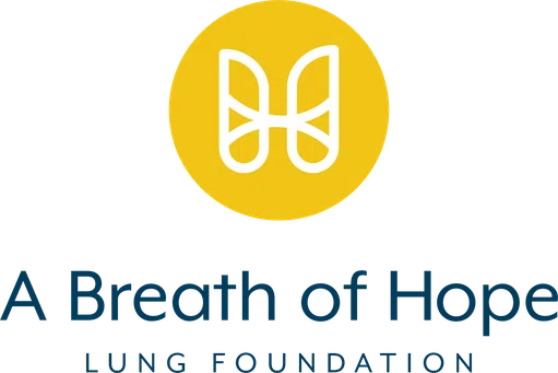 A Breath of Hope Lung Foundation logo