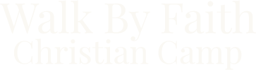 Walk by Faith Christian Camp logo