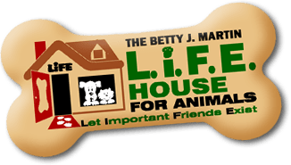 Betty J Martin L I F E House for Animals Inc logo