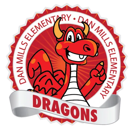 Dan Mills Elementary School Parents Teachers Organization logo