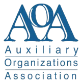 Auxiliary Organizations Association logo
