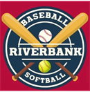 Riverbank Baseball Softball League logo