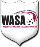 Wadsworth Amateur Soccer Association logo