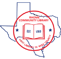 Rhome Community Library logo