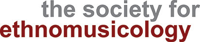 Society for Ethnomusicology Inc Office of Secretary Dept of Music logo