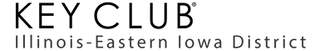 Illinois Eastern Iowa District of K Ey Club International logo