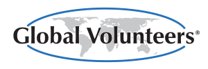 Global Volunteers logo