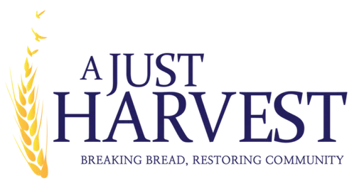A Just Harvest logo
