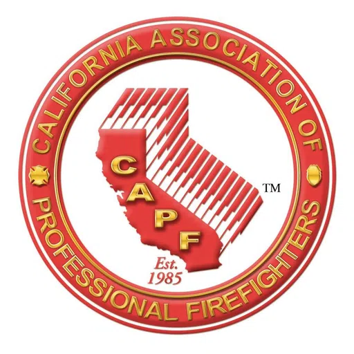 California Association of Professional Firefighters Safety P logo