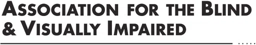 Association for the Blind and Visually Impaired logo
