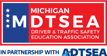 Michigan Driver and Traffic Safety Education Association logo