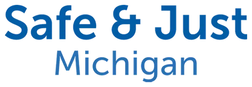Safe & Just Michigan logo