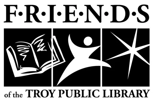 Friends of the Troy Public Library logo
