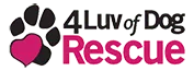 4 Luv of Dog Rescue logo