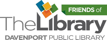 Friends of the Davenport Public Library logo